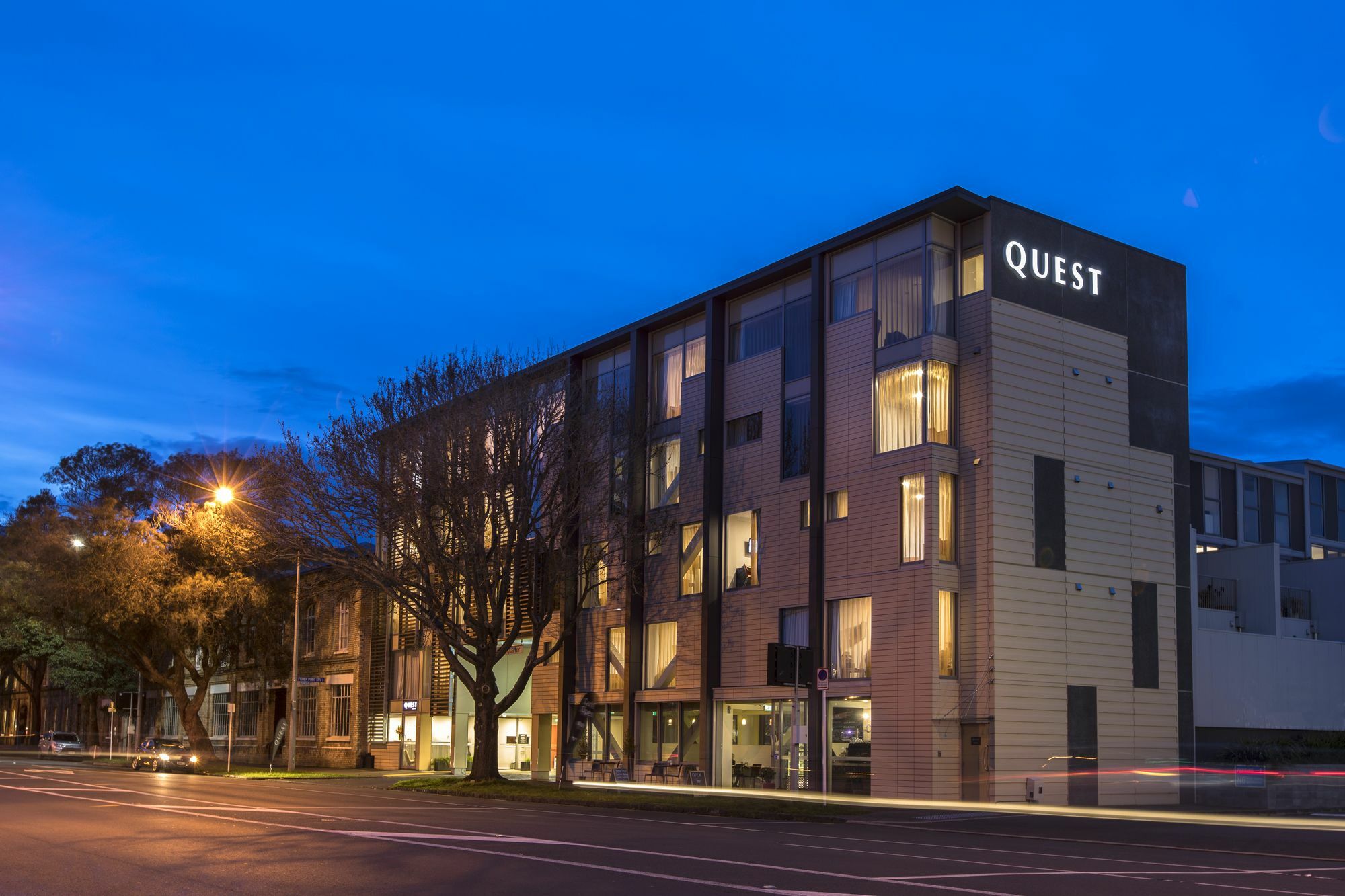 Aparthotel Quest On Beaumont Auckland Exterior foto